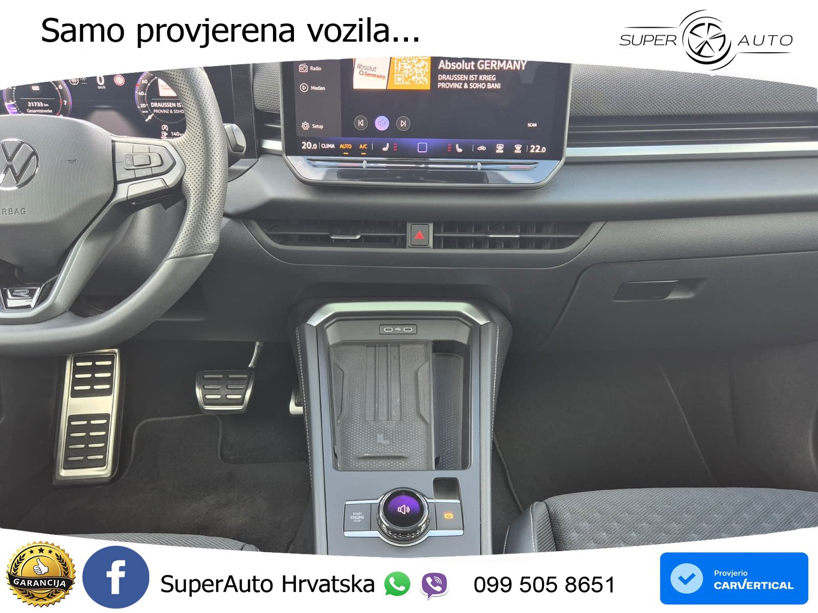 Volkswagen T-Roc 1.5 eTSI (150 KS)  DSG R-Line LED+GR SJED+ACC