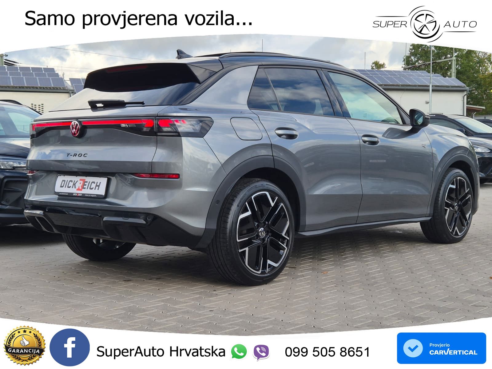 Volkswagen T-Roc 1.5 eTSI (150 KS)  DSG R-Line LED+GR SJED+ACC