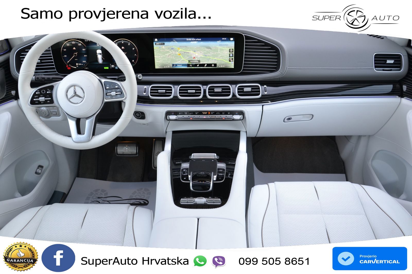 Mercedes Maybach GLS 600 V8 (557 KS) EQ Boost 4MATIC 9G-TRONIC ACC+HEAD+4xGR SJED+360+PANO