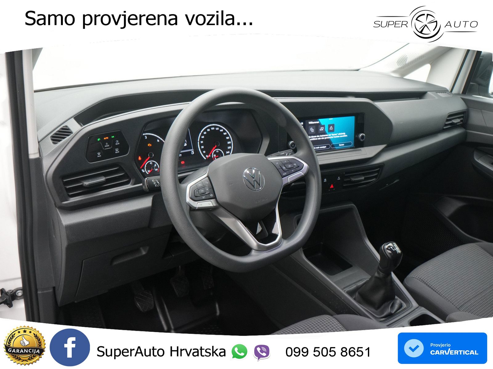 Volkswagen Caddy PDC SHZ KLIMA CARPLAY 102 KS