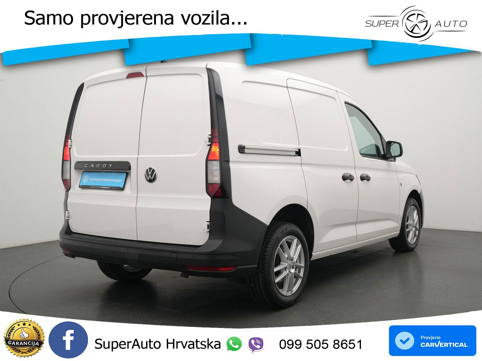 Volkswagen Caddy PDC SHZ KLIMA CARPLAY 102 KS