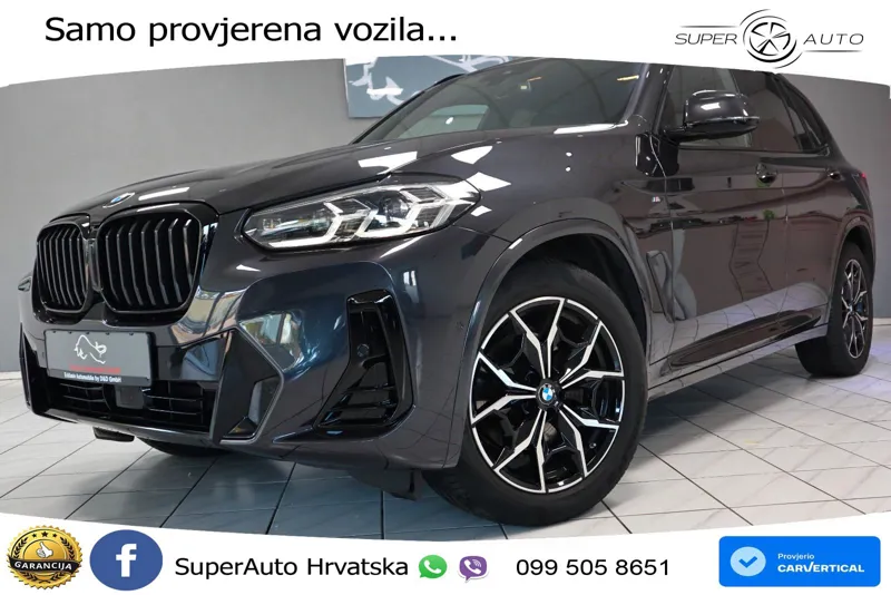 BMW X3 20d xDrive Steptronic M Sport LED+GR SJED+ACC
