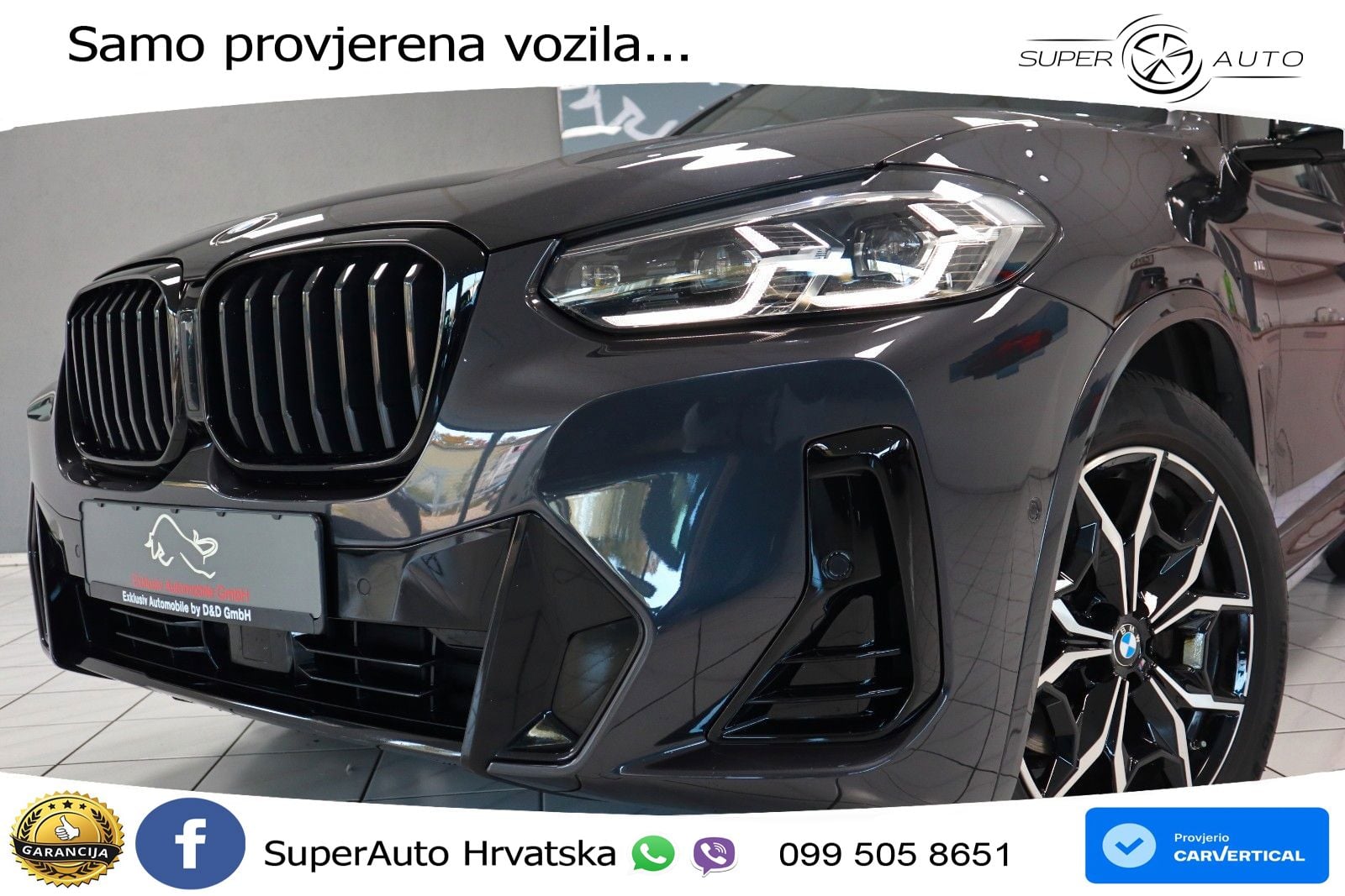 BMW X3 20d xDrive Steptronic M Sport LED+GR SJED+ACC
