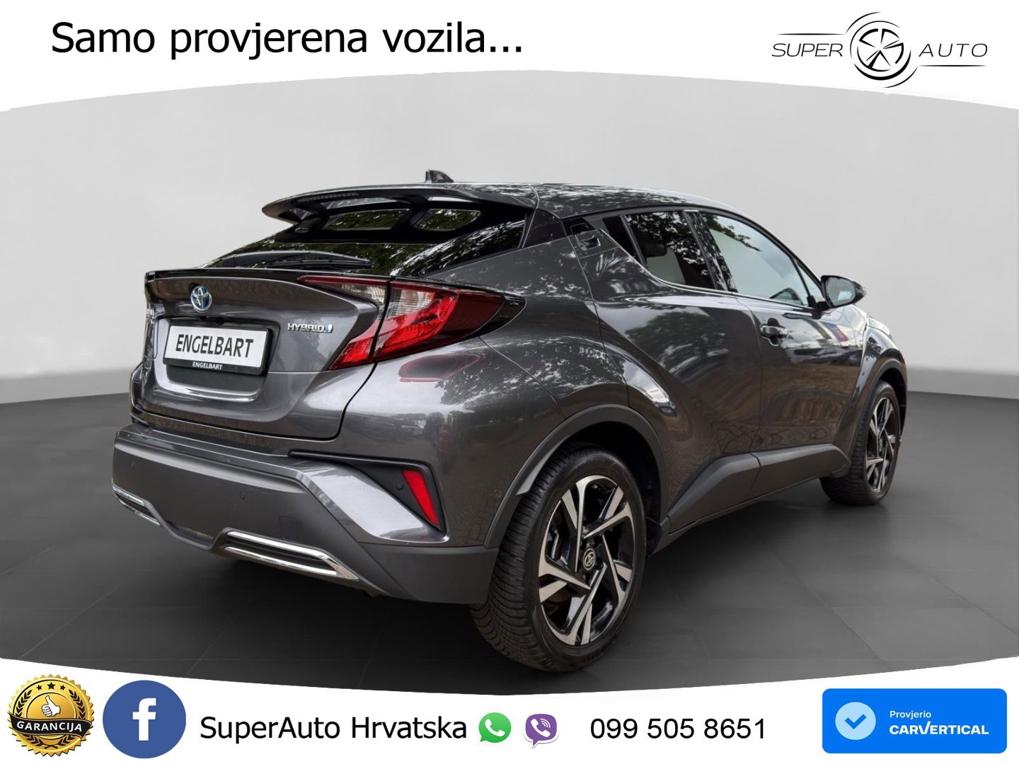 Toyota C-HR 2.0 (184 KS) Hybrid e-CVT Team D LED+GR SJED+ACC