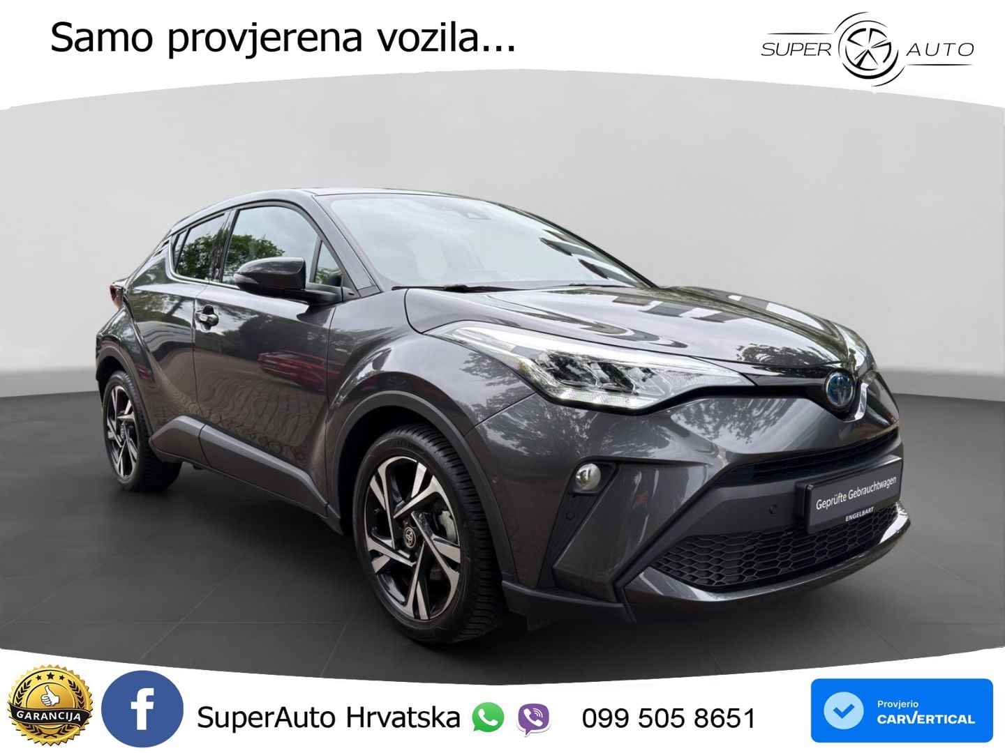 Toyota C-HR 2.0 (184 KS) Hybrid e-CVT Team D LED+GR SJED+ACC
