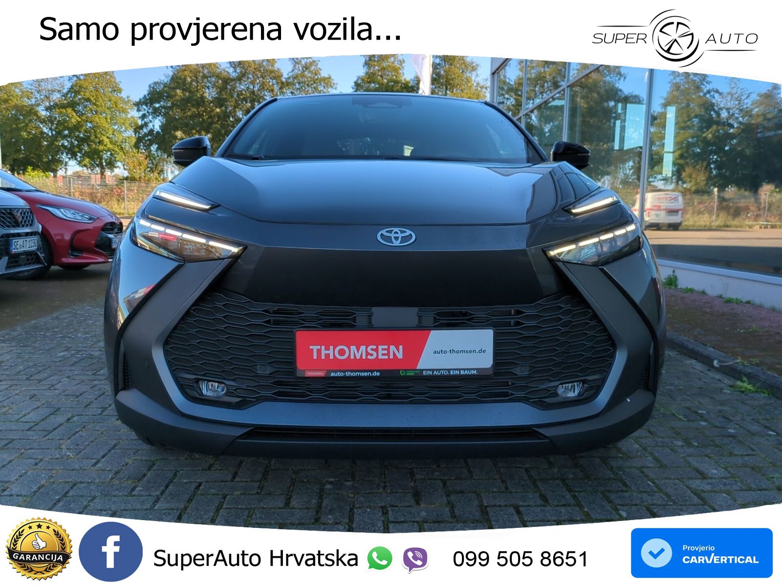 Toyota C-HR 2.0 (223 KS) PHEV e-CVT Team D LED+GR SJED+ACC
