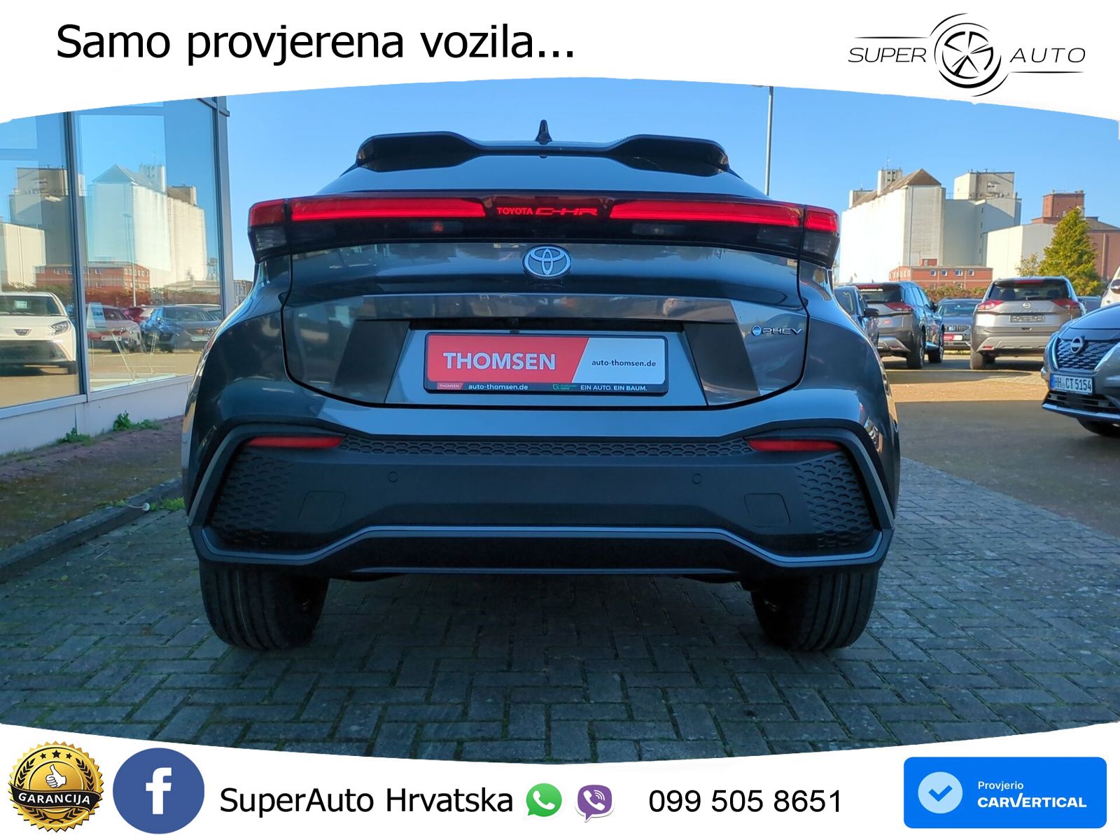 Toyota C-HR 2.0 (223 KS) PHEV e-CVT Team D LED+GR SJED+ACC