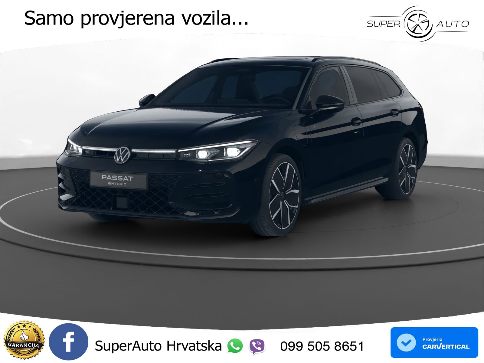 Volkswagen Passat Variant 1.5 TSI (204 KS) eHybrid DSG R-Line LED+GR SJED+ACC