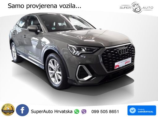 Audi Q3 Sportback 40 TDI (200 KS) quattro S tronic S line MATRIX+GR SJED+KAM