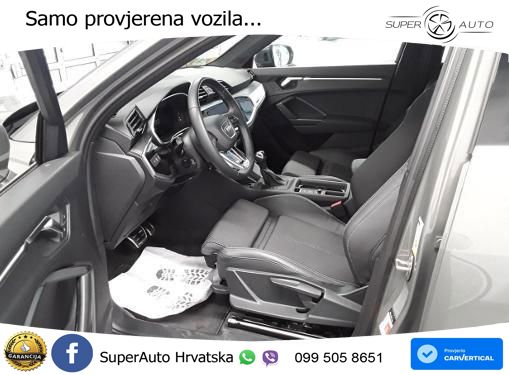 Audi Q3 Sportback 40 TDI (200 KS) quattro S tronic S line MATRIX+GR SJED+KAM