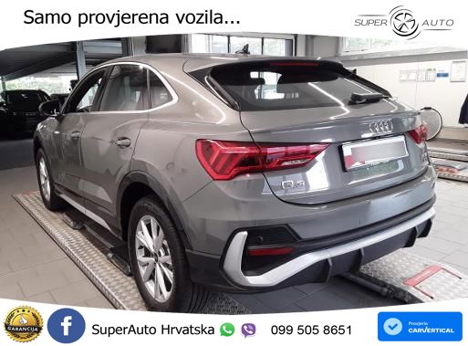 Audi Q3 Sportback 40 TDI (200 KS) quattro S tronic S line MATRIX+GR SJED+KAM