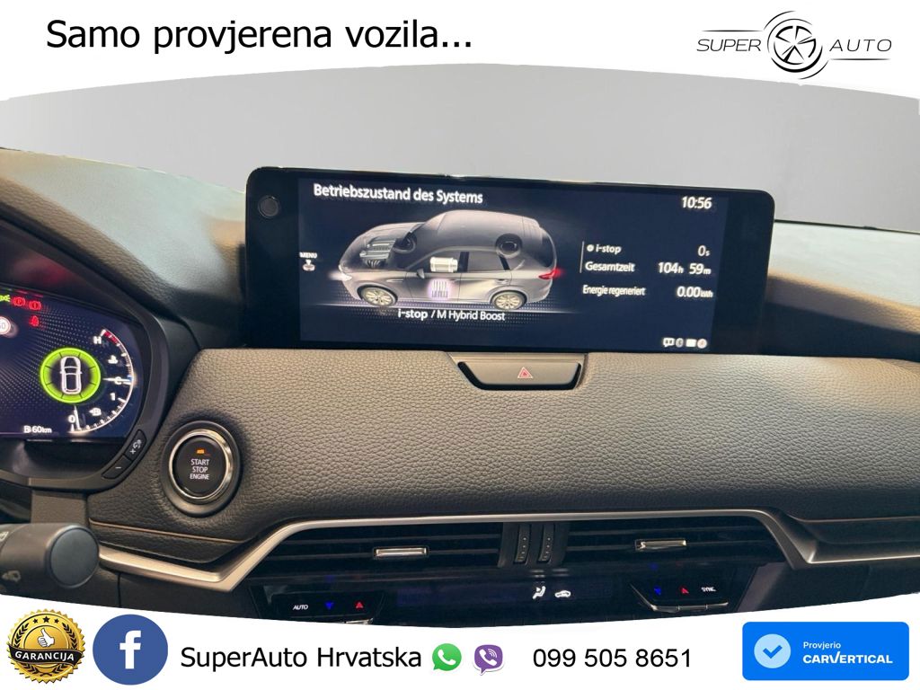 Mazda CX-60 3.3 e-Skyactiv D (254 KS) AWD Automatic LED+GR SJED+ACC