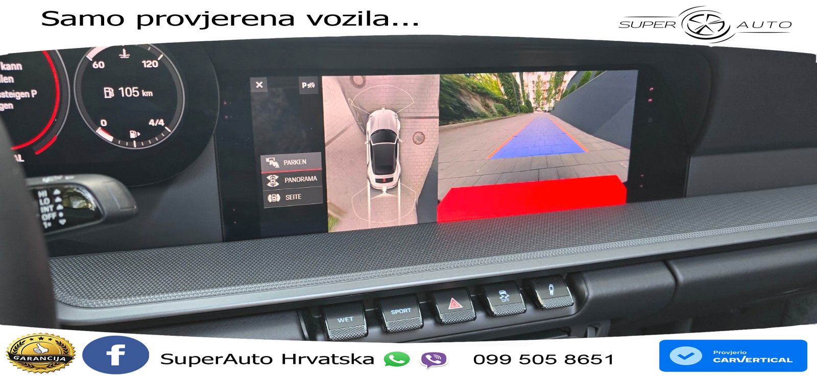 Porsche 911 Carrera Cabriolet 3.0 (385 KS) PDK ZRAČNI+ACC+GR SJED+KAM
