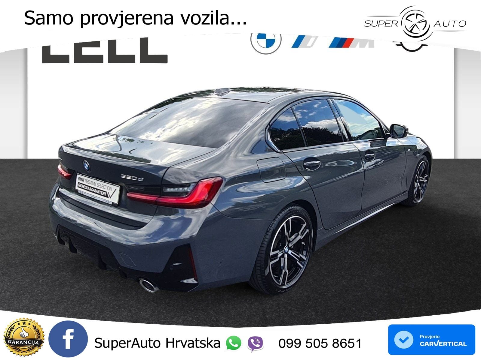 BMW 320d (190 KS) xDrive Steptronic M Sport LED+GR SJED+ACC