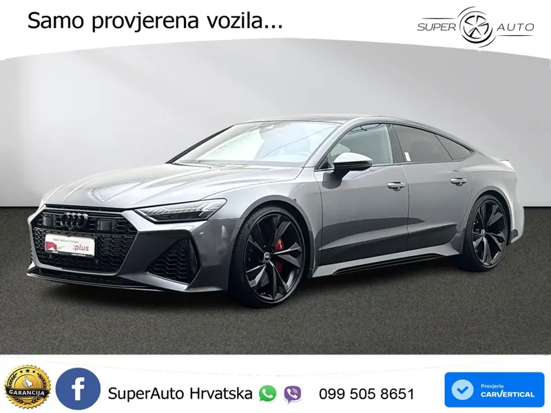 Audi RS7 4.0 TFSI V8 (600 KS) quattro tiptronic ACC+HEAD+4xGR SJED+360+PANO
