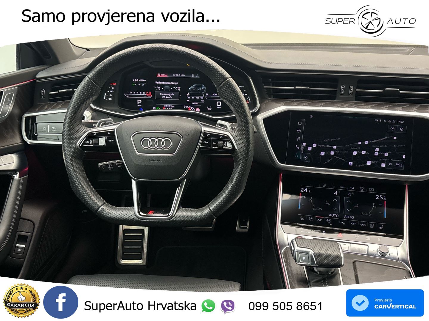 Audi RS7 4.0 TFSI V8 (600 KS) quattro tiptronic ACC+HEAD+4xGR SJED+360+PANO