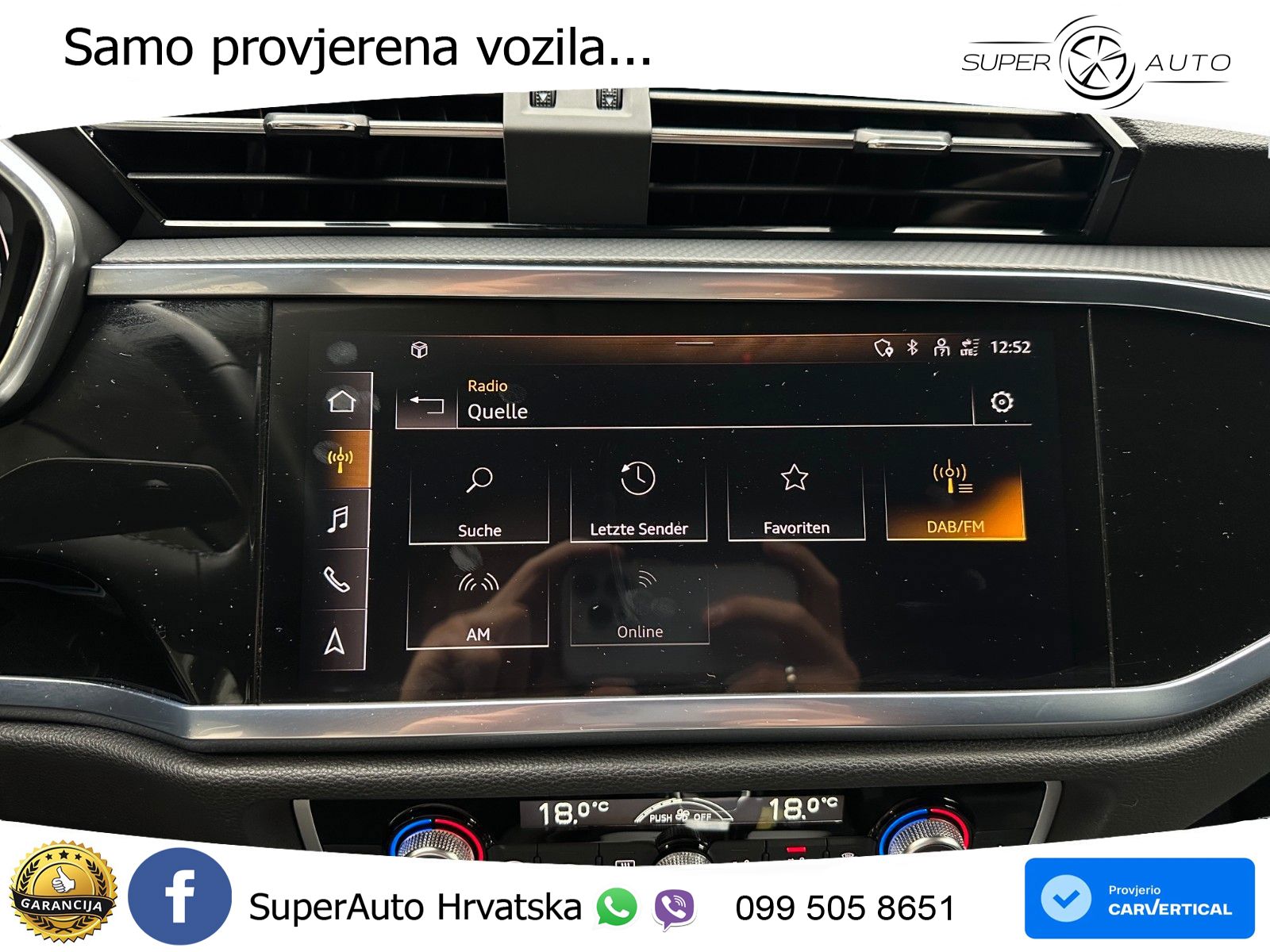 Audi Q3 Sportback 40 TDI (200 KS) quattro S tronic S line LED+GR SJED+ACC