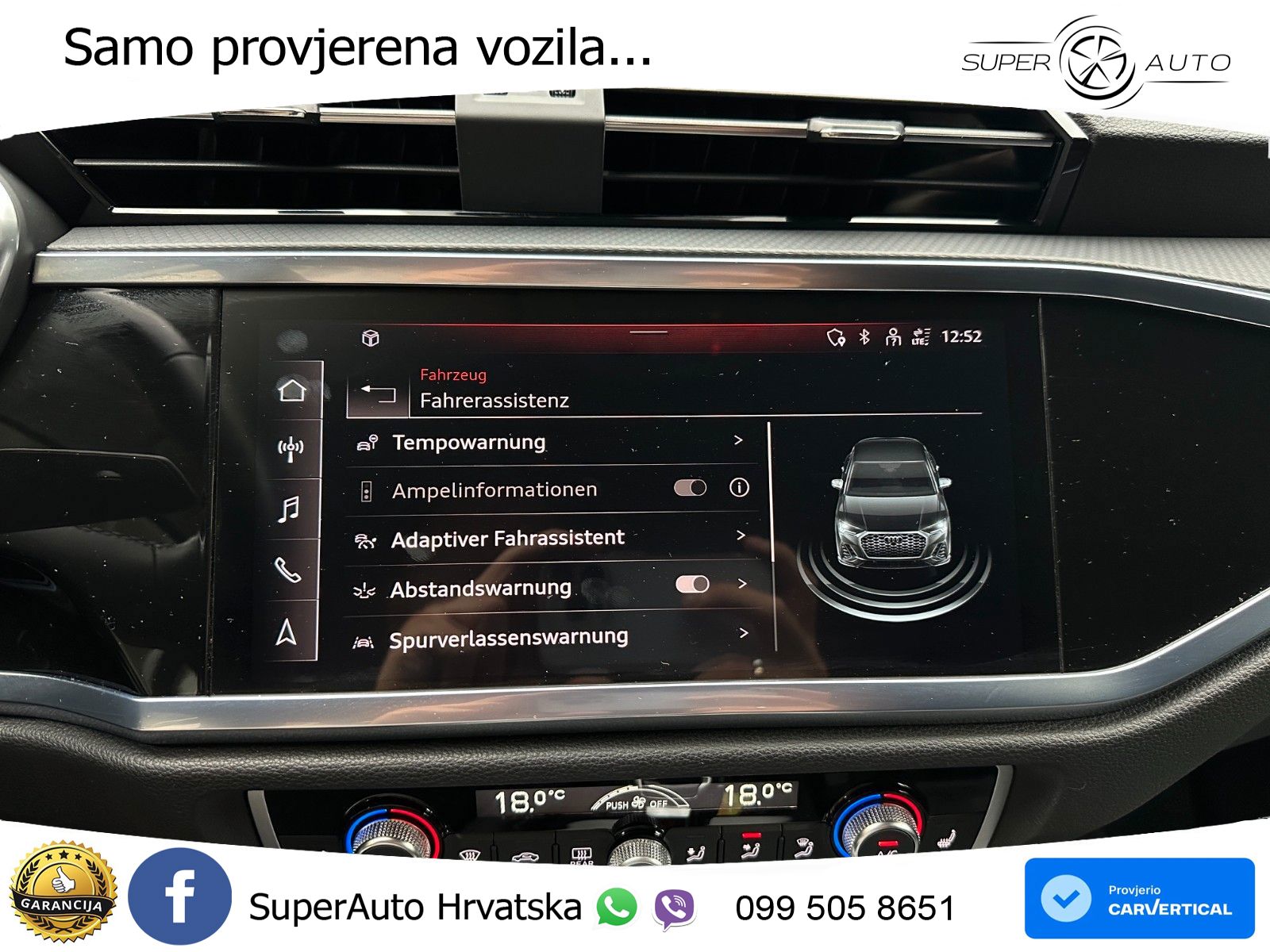 Audi Q3 Sportback 40 TDI (200 KS) quattro S tronic S line LED+GR SJED+ACC