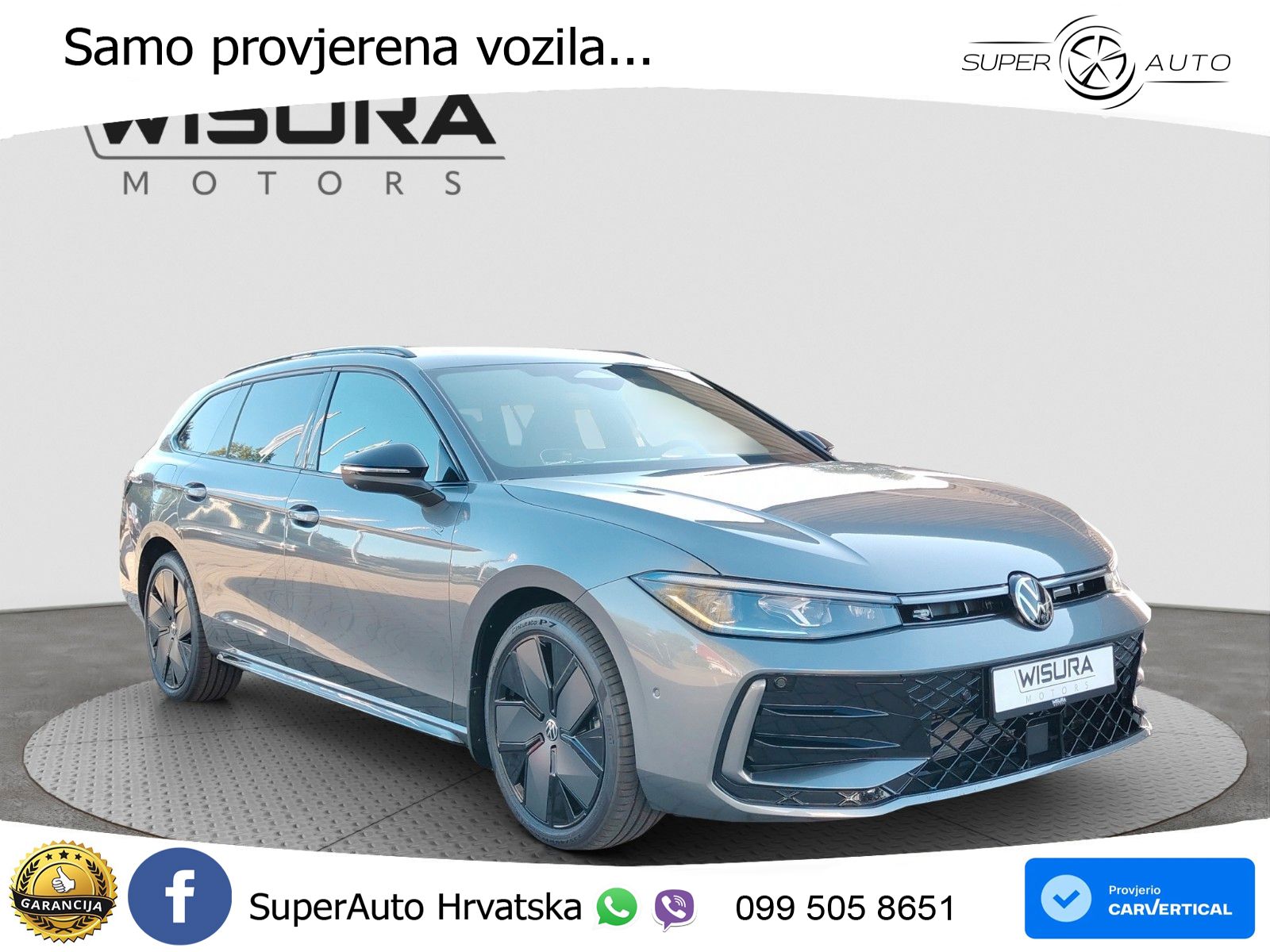 Volkswagen Passat Variant 1.5 TSI (204 KS) eHybrid DSG R-Line MATRIX+GR SJED+KAM