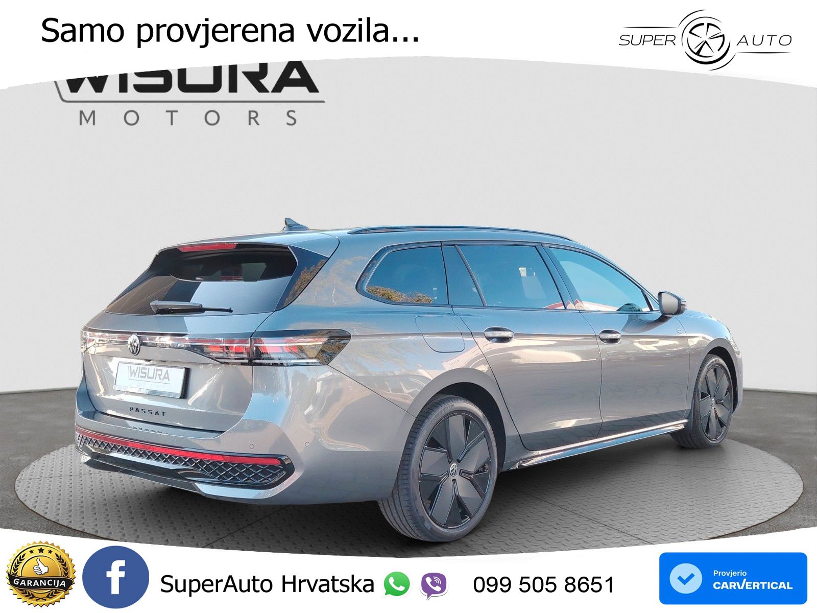 Volkswagen Passat Variant 1.5 TSI (204 KS) eHybrid DSG R-Line MATRIX+GR SJED+KAM