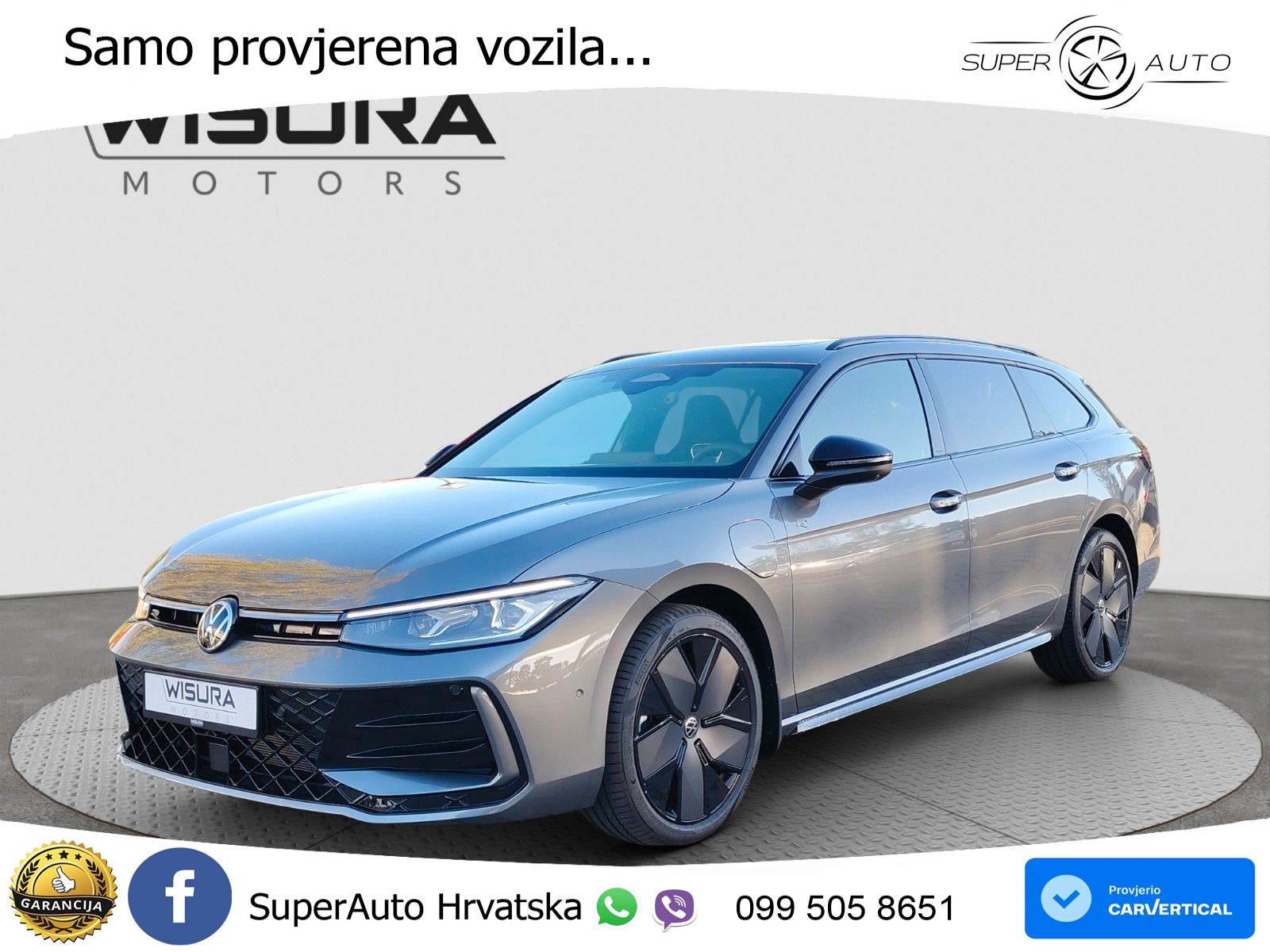 Volkswagen Passat Variant 1.5 TSI (204 KS) eHybrid DSG R-Line MATRIX+GR SJED+KAM