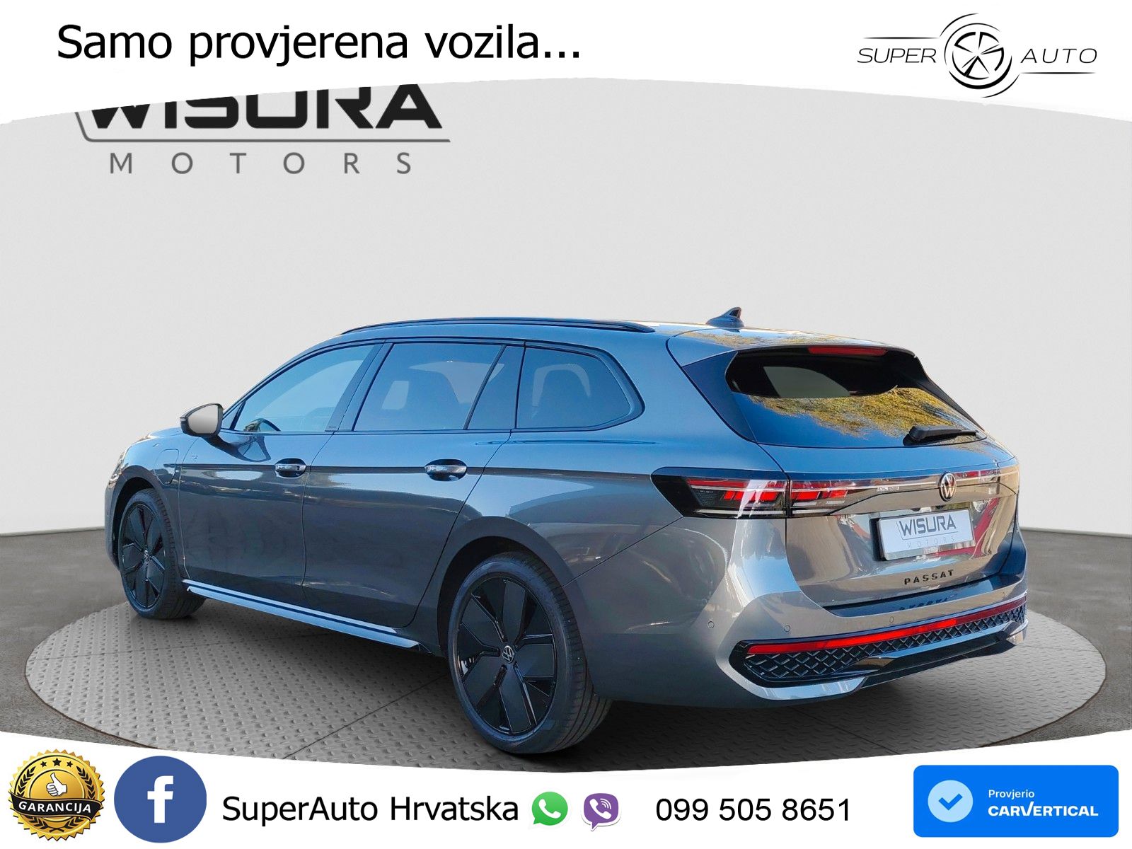 Volkswagen Passat Variant 1.5 TSI (204 KS) eHybrid DSG R-Line MATRIX+GR SJED+KAM