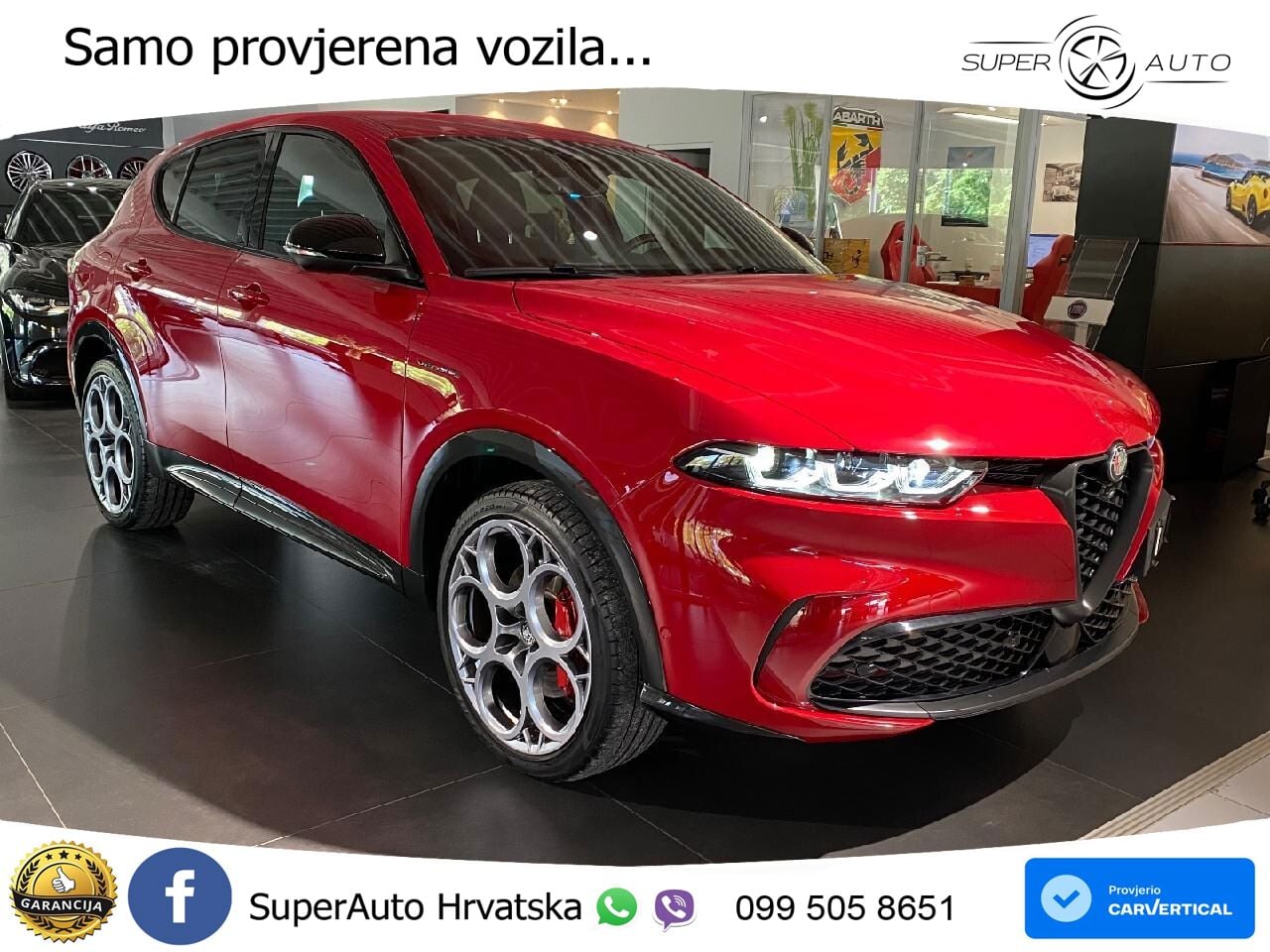 Alfa Romeo Tonale 1.3 T MultiAir (190 KS) Plug-in Hybrid eQ4 Automatic LED+GR SJED+ACC