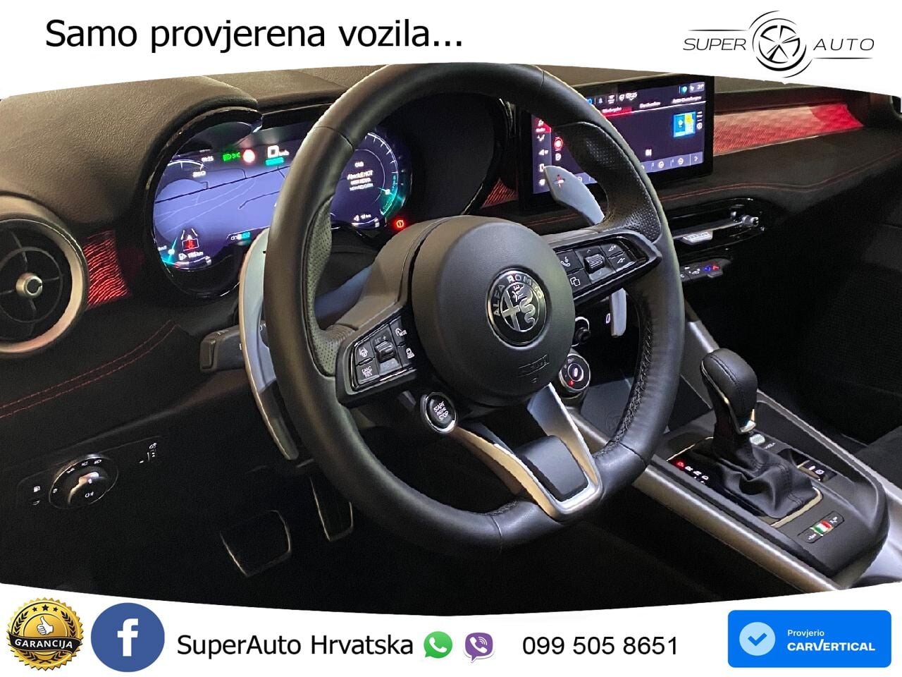 Alfa Romeo Tonale 1.3 T MultiAir (190 KS) Plug-in Hybrid eQ4 Automatic LED+GR SJED+ACC
