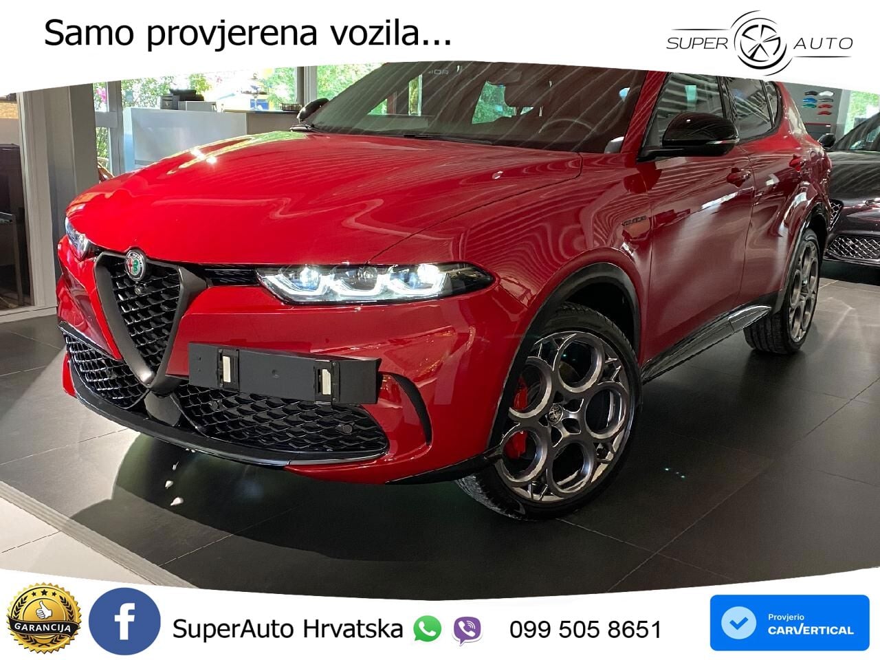 Alfa Romeo Tonale 1.3 T MultiAir (190 KS) Plug-in Hybrid eQ4 Automatic LED+GR SJED+ACC