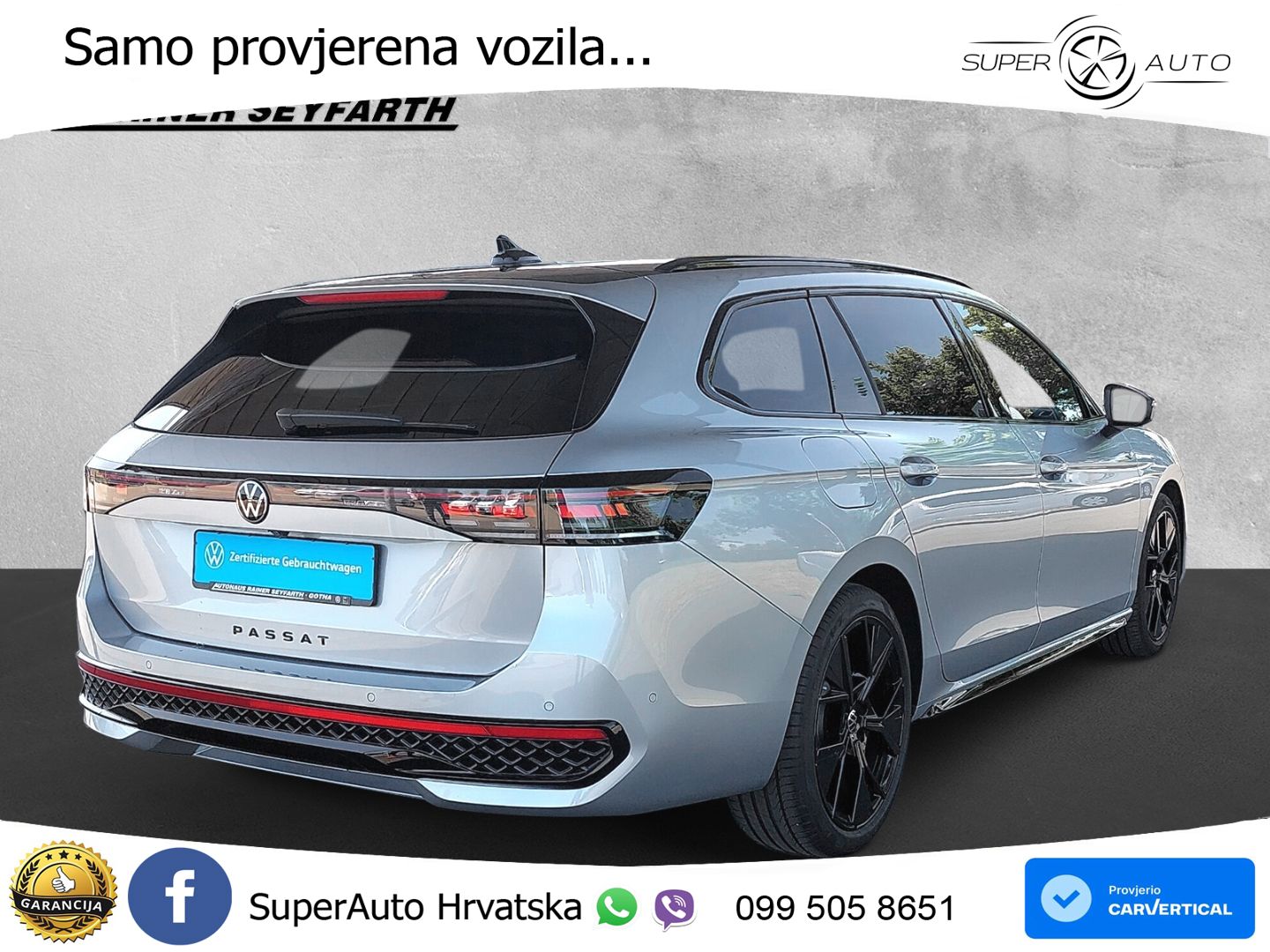 Volkswagen Passat Variant 2.0 TDI (193 KS) 4MOTION DSG R-Line LED+GR SJED+ACC