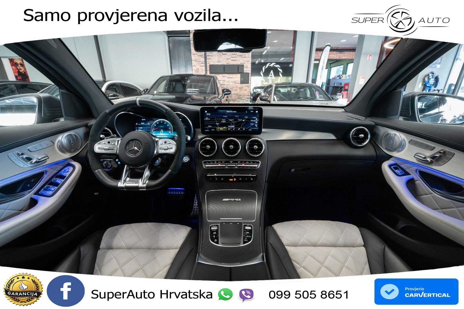 Mercedes GLC Coupe AMG 63 S (510 KS) 4MATIC+ MCT LED+GR SJED+ACC