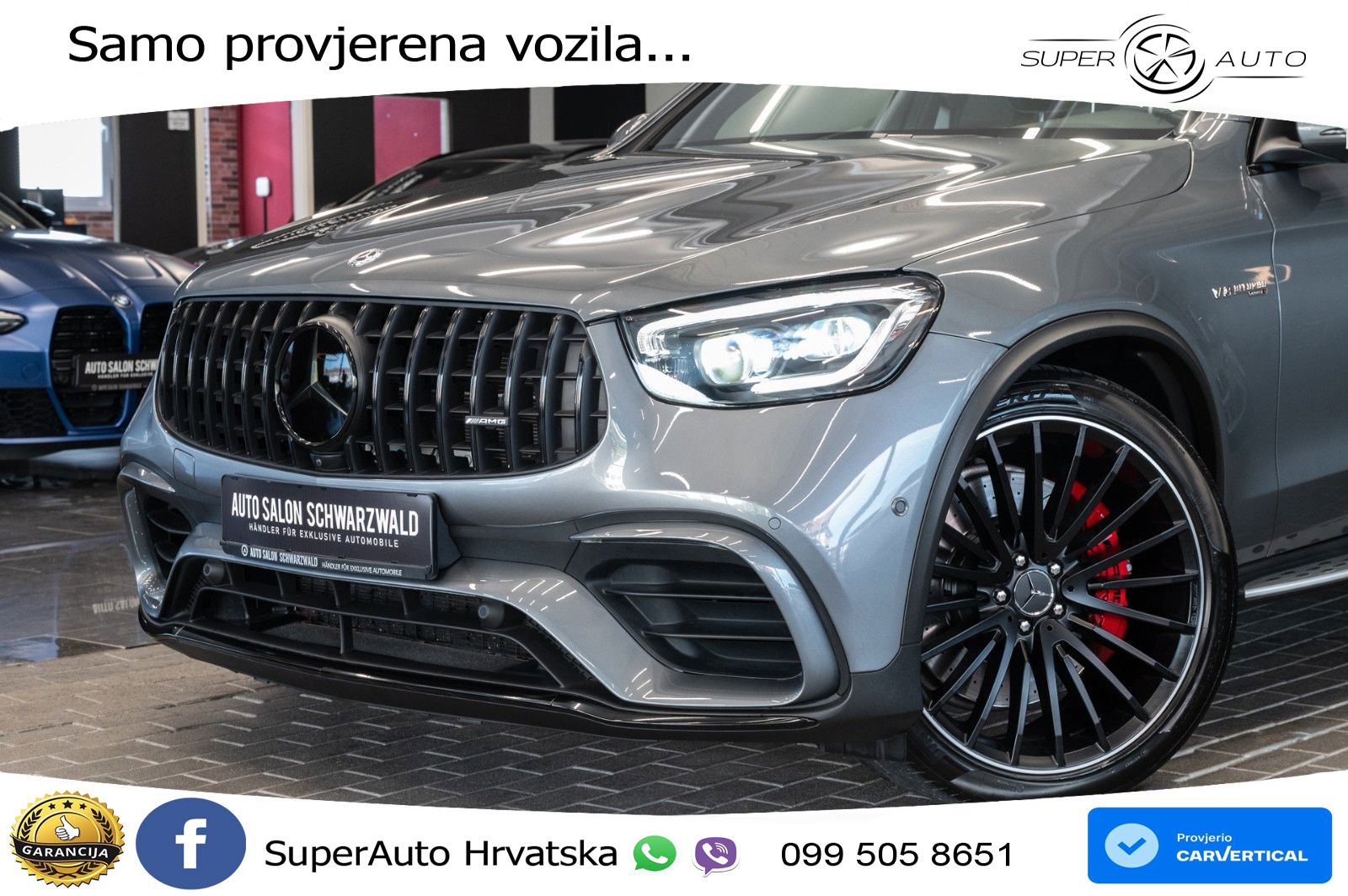Mercedes GLC Coupe AMG 63 S (510 KS) 4MATIC+ MCT LED+GR SJED+ACC
