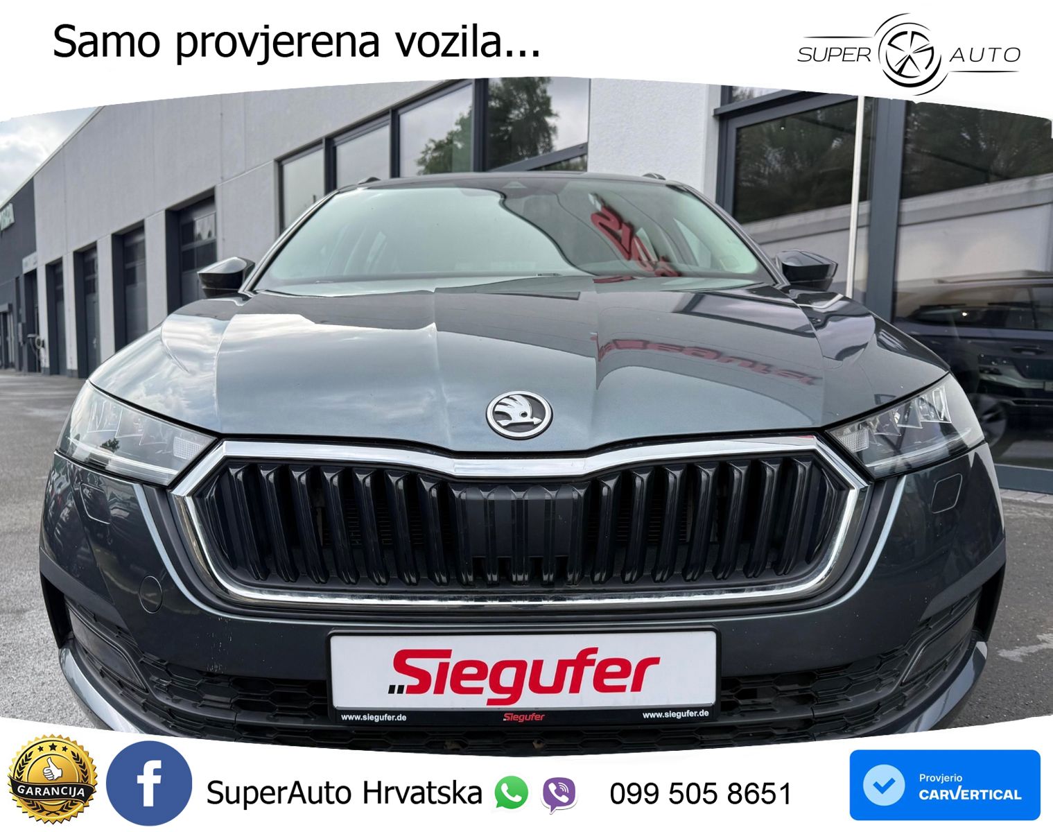 Škoda Octavia Combi 2.0 TDI (150 KS) LED+GR SJED+ACC