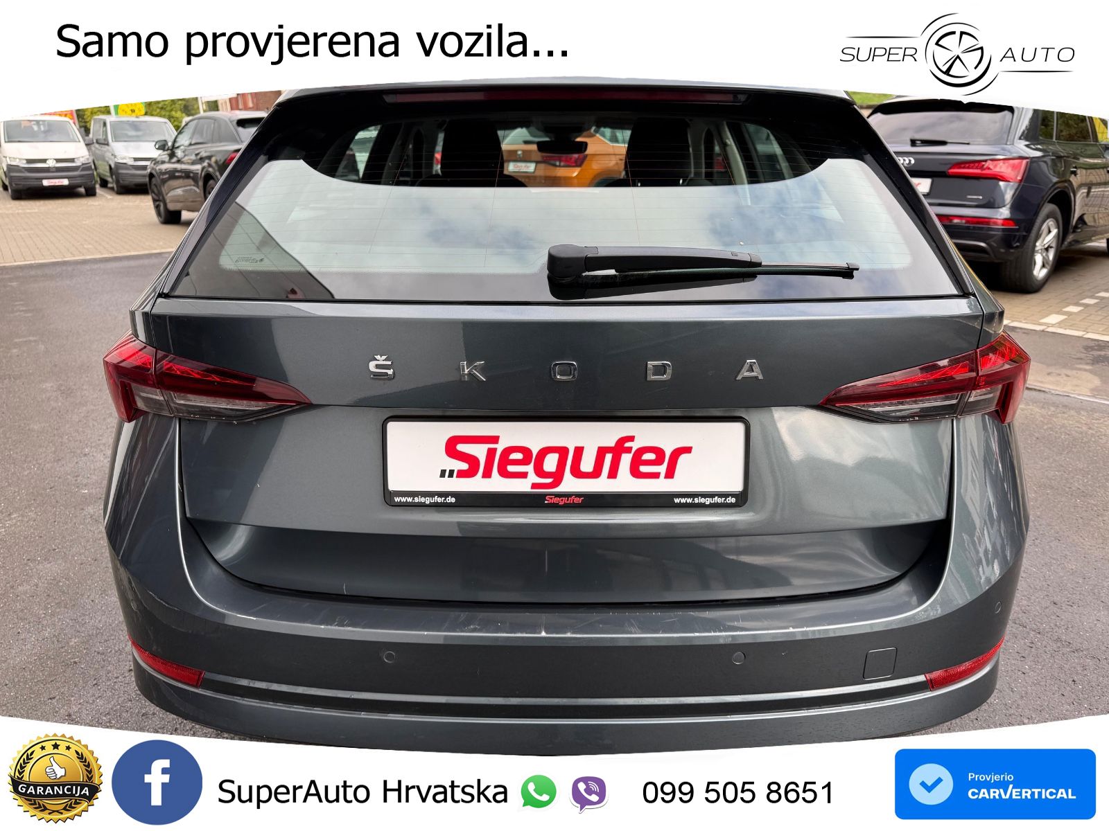 Škoda Octavia Combi 2.0 TDI (150 KS) LED+GR SJED+ACC