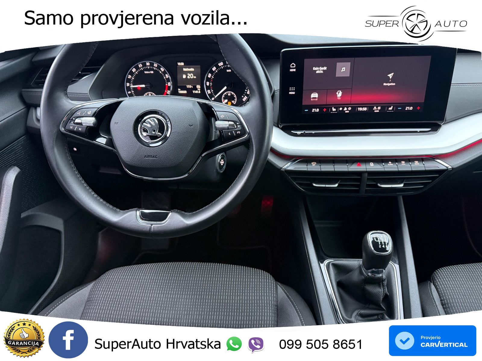 Škoda Octavia Combi 2.0 TDI (150 KS) LED+GR SJED+ACC