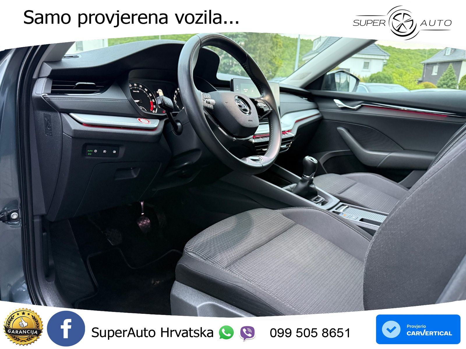 Škoda Octavia Combi 2.0 TDI (150 KS) LED+GR SJED+ACC