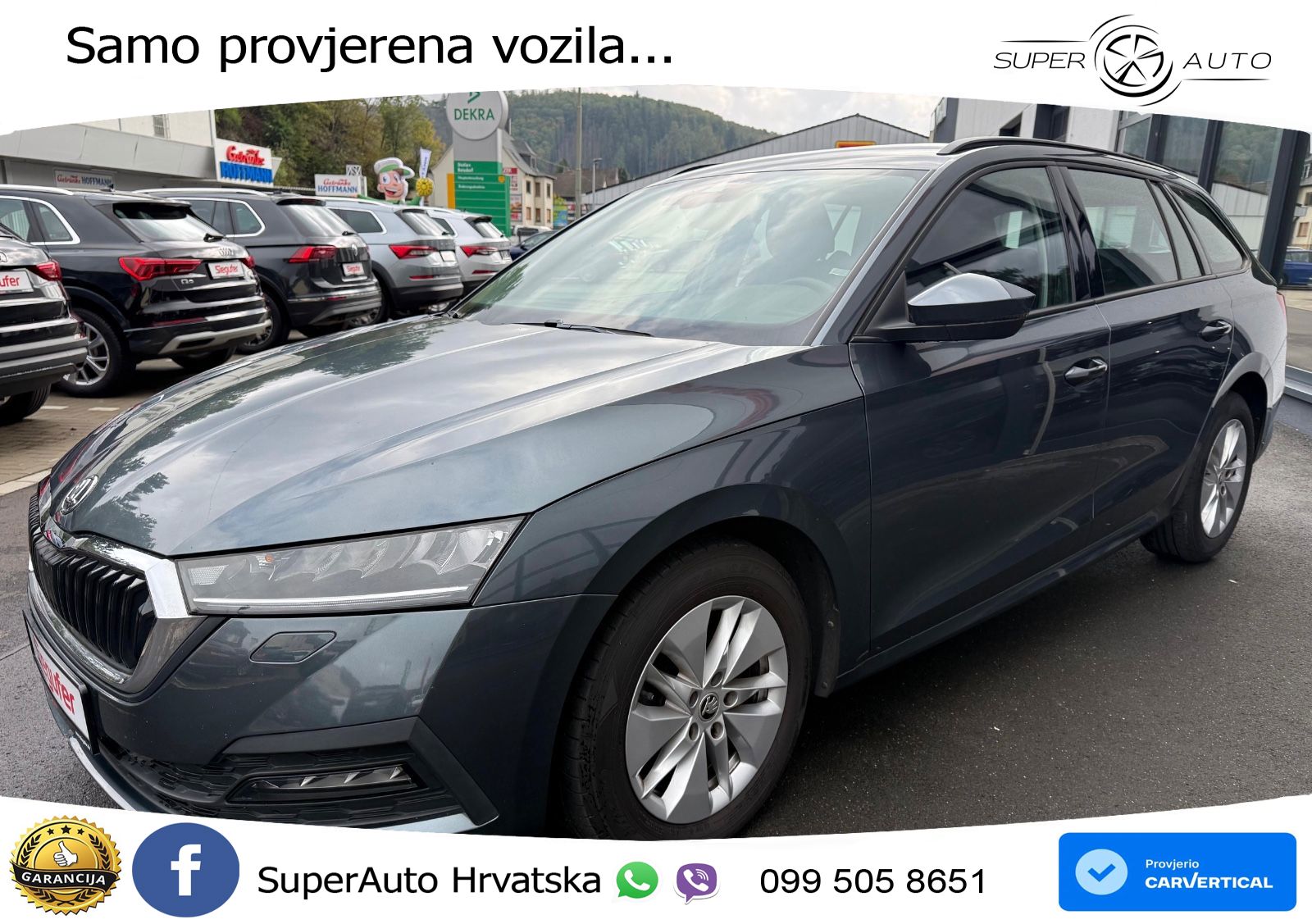 Škoda Octavia Combi 2.0 TDI (150 KS) LED+GR SJED+ACC