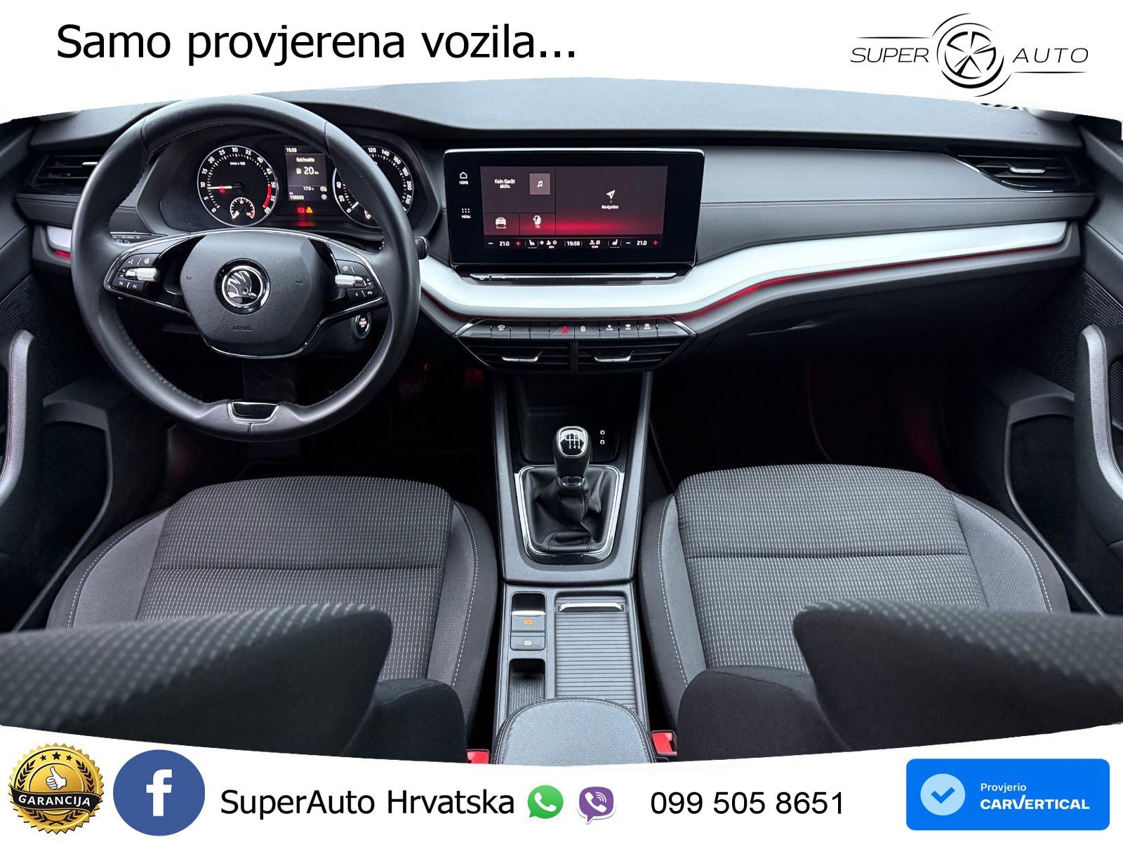 Škoda Octavia Combi 2.0 TDI (150 KS) LED+GR SJED+ACC