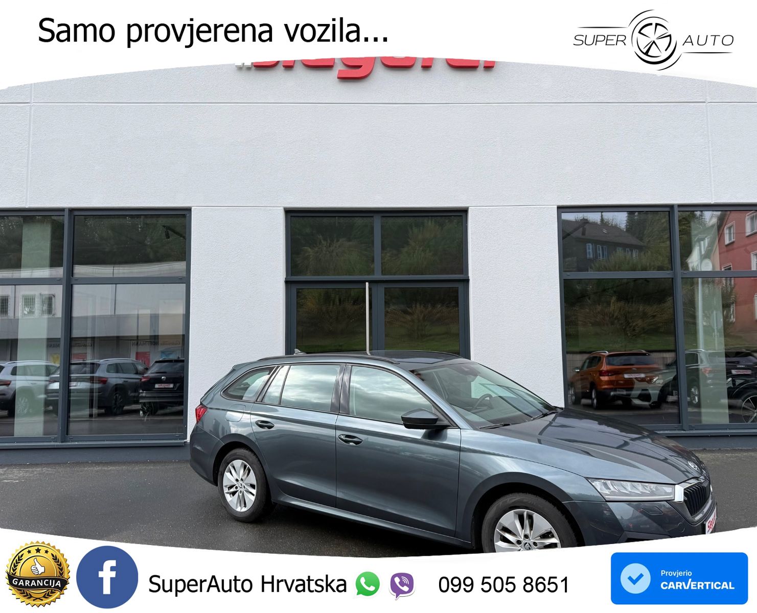 Škoda Octavia Combi 2.0 TDI (150 KS) LED+GR SJED+ACC