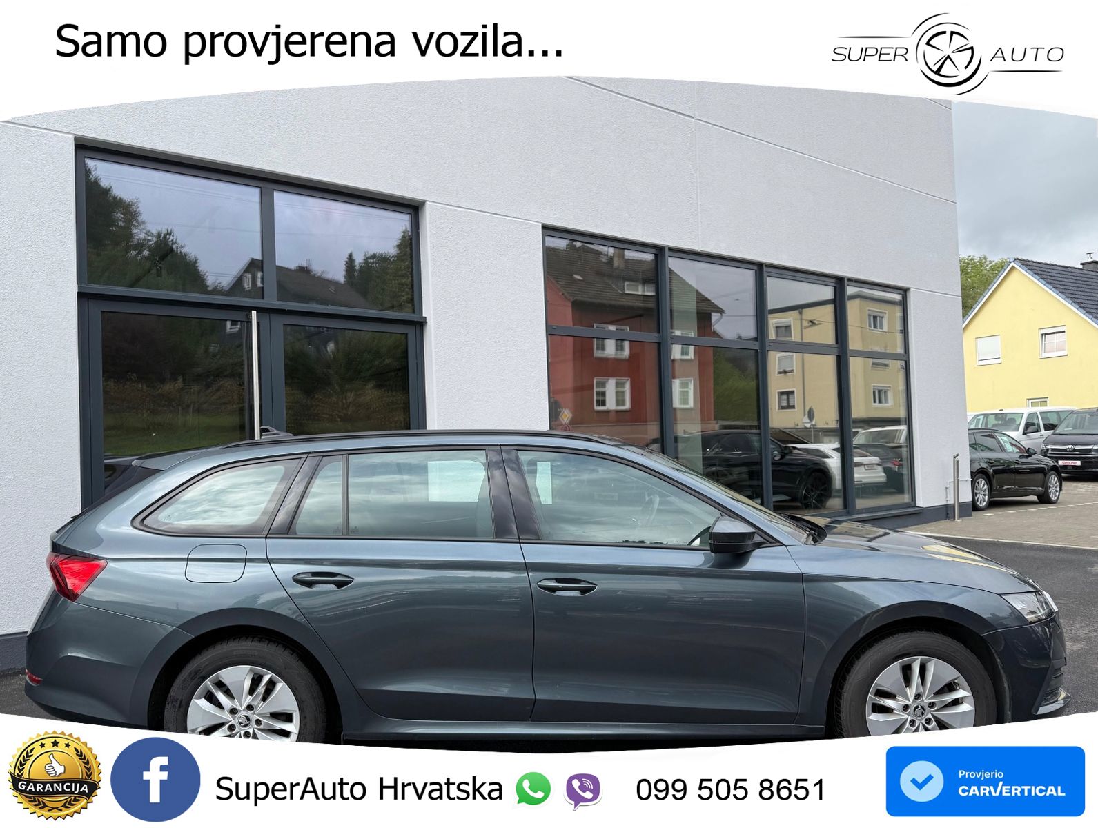 Škoda Octavia Combi 2.0 TDI (150 KS) LED+GR SJED+ACC