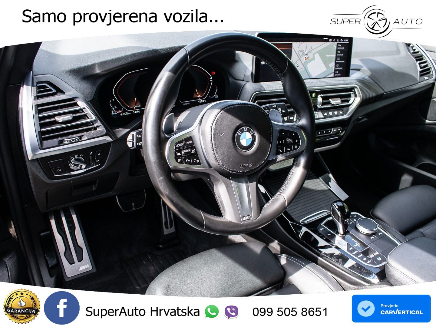 BMW X3 30d xDrive Steptronic M Sport LED+GR SJED+ACC
