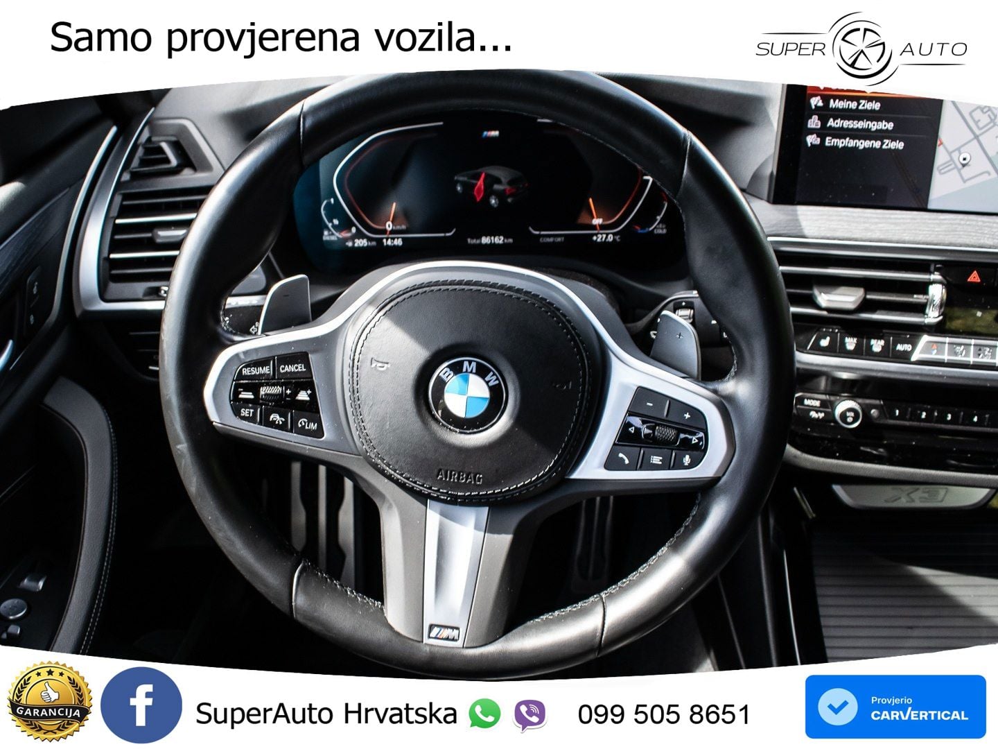 BMW X3 30d xDrive Steptronic M Sport LED+GR SJED+ACC