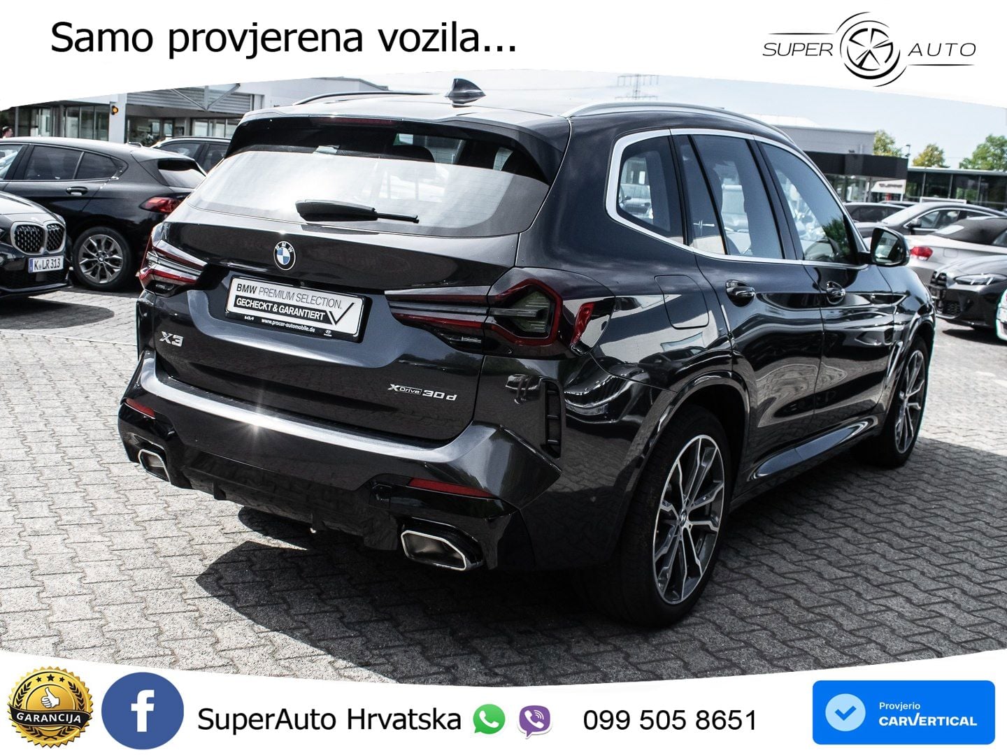 BMW X3 30d xDrive Steptronic M Sport LED+GR SJED+ACC