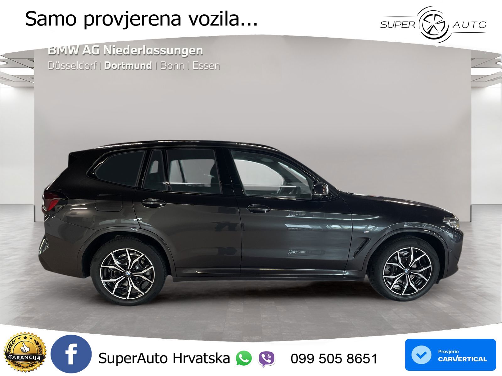 BMW X3 20d xDrive Steptronic M Sport LED+GR SJED+ACC