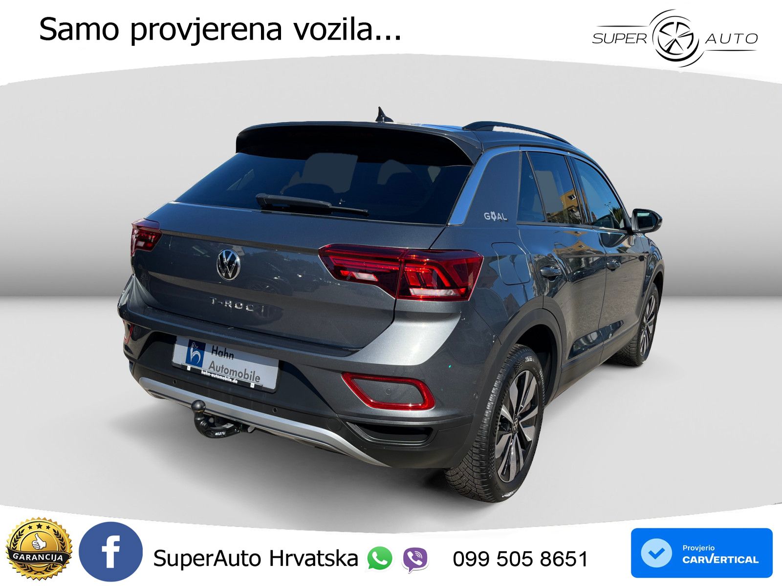 Volkswagen T-Roc 1.5 TSI (150 KS) DSG LED+GR SJED+ACC