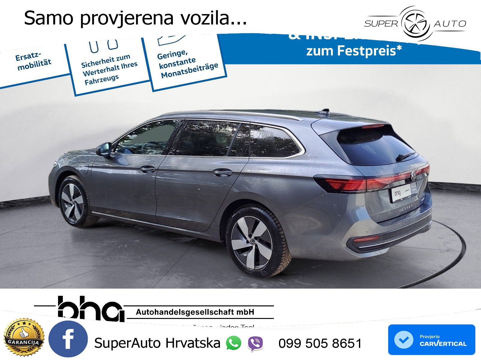 Volkswagen Passat Variant 1.5 TSI (204 KS) eHybrid DSG Business LED+GR SJED+ACC