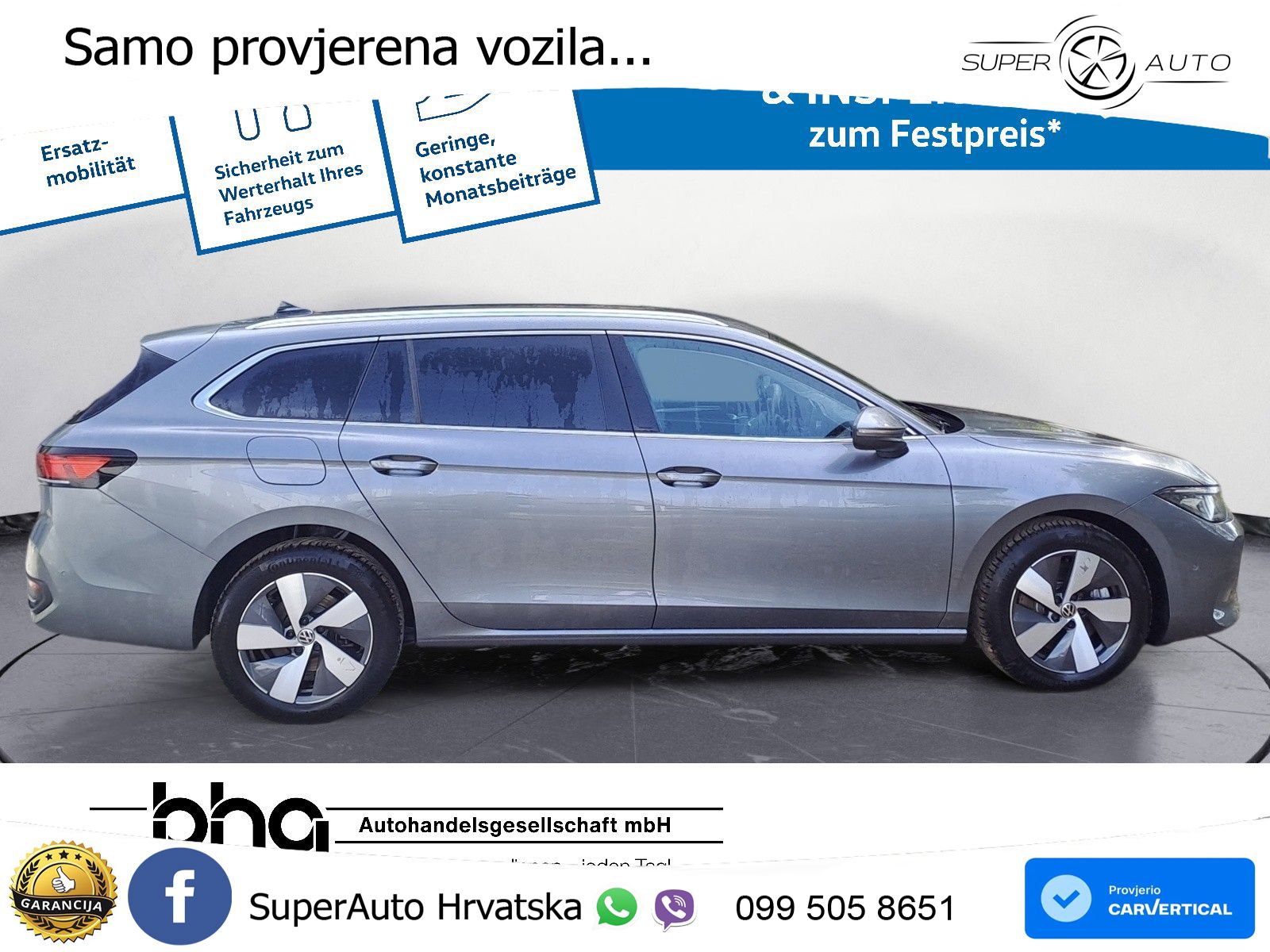 Volkswagen Passat Variant 1.5 TSI (204 KS) eHybrid DSG Business LED+GR SJED+ACC