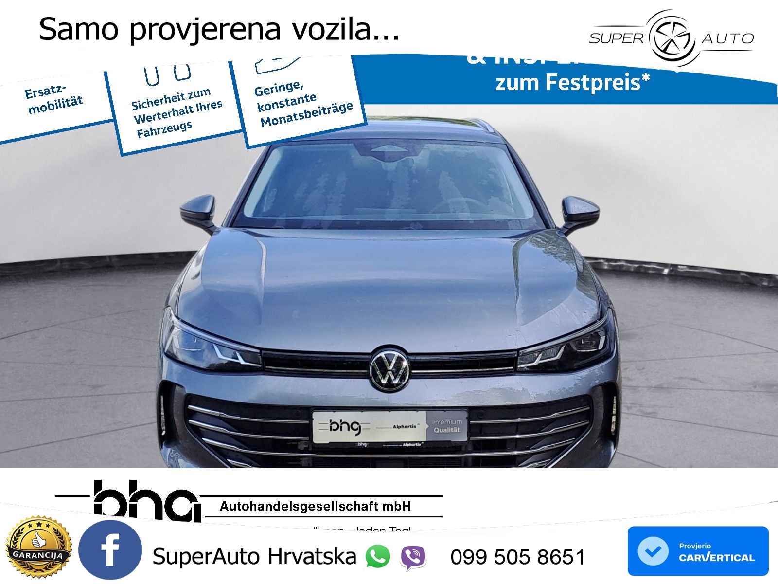 Volkswagen Passat Variant 1.5 TSI (204 KS) eHybrid DSG Business LED+GR SJED+ACC