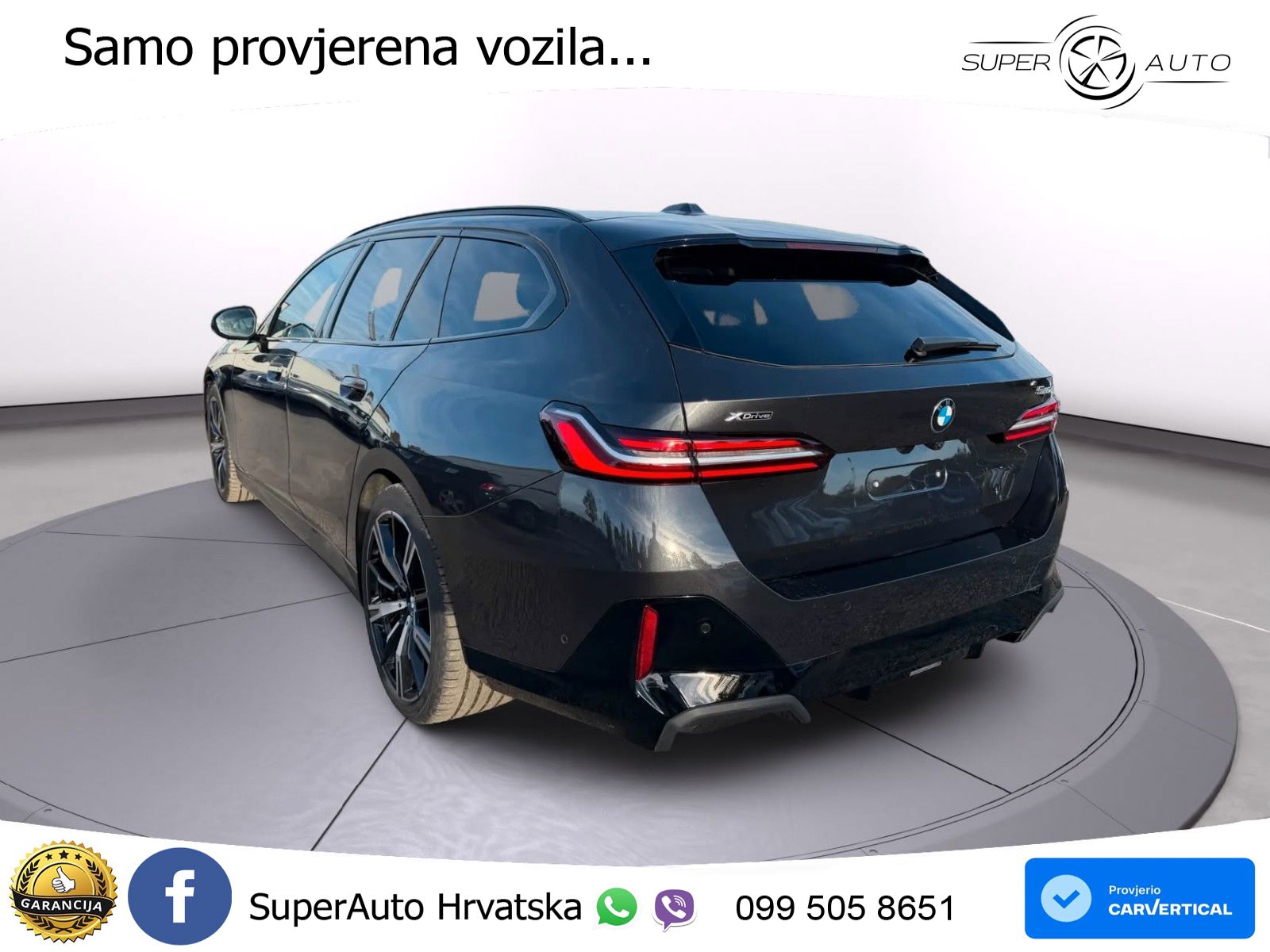 BMW 520d Touring (197 KS) xDrive Steptronic M Sport LED+GR SJED+ACC