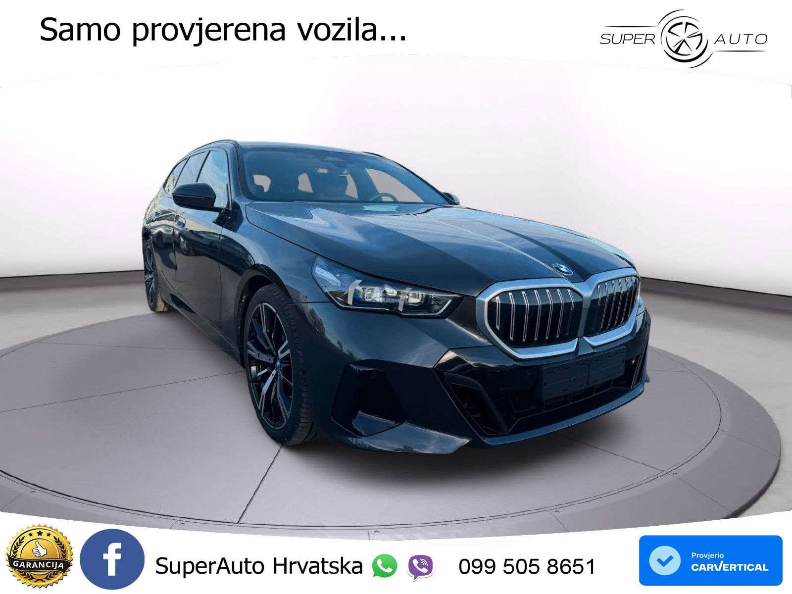 BMW 520d Touring (197 KS) xDrive Steptronic M Sport LED+GR SJED+ACC